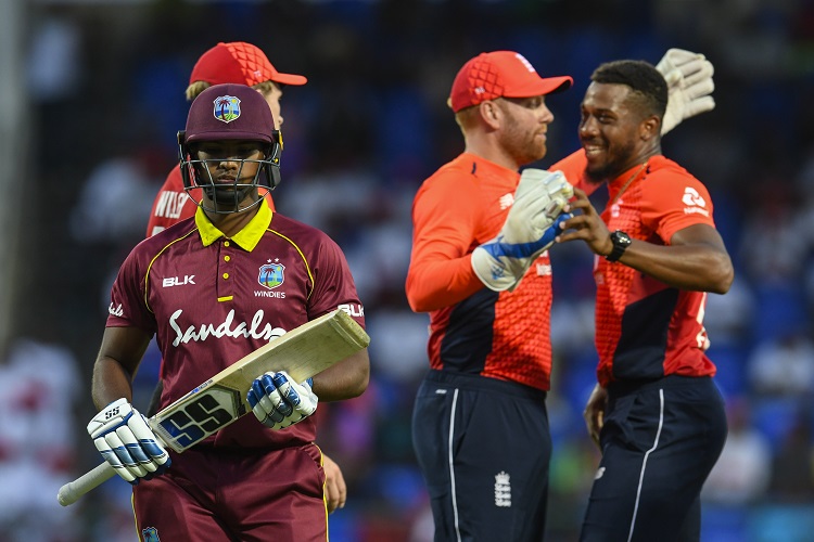 3rd T20I West Indies England