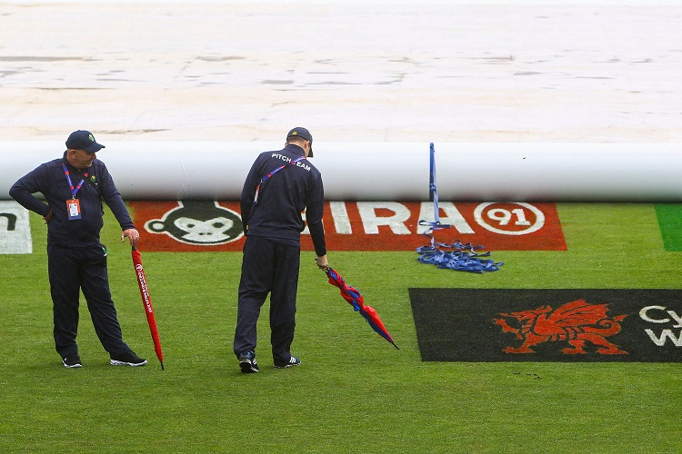 rain washed World Cup warm up match abandoned