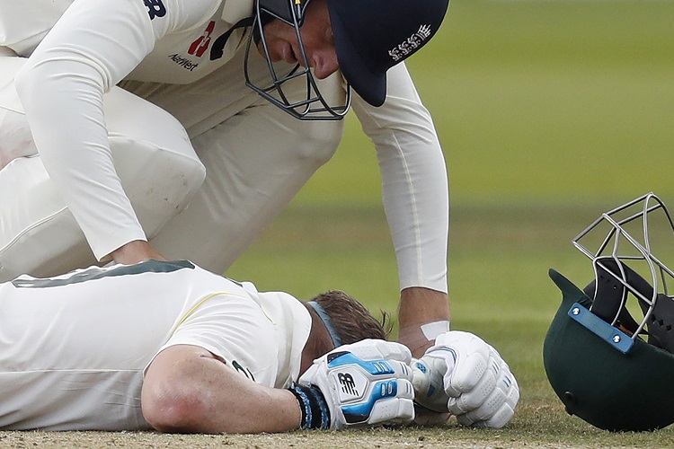 Steven Smith injury England Australia Ashes Lord's