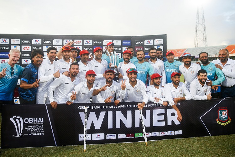 Afghanistan Test squad win Bangladesh