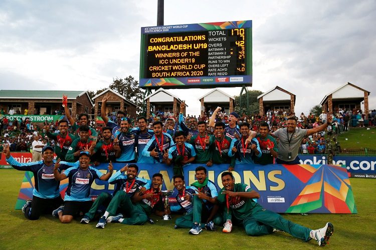 Bangladesh Under-19 World Cup 2020 Champions